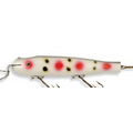 Lucky Strike  Wooden Plug Lure (Red Spots)